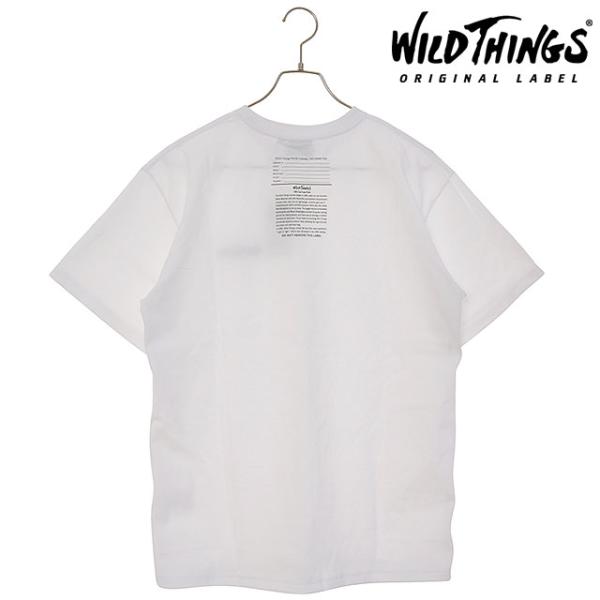 ワイルドシングス WILD THINGS アーミータグ プリントTシャツ WT25054KB SS2...