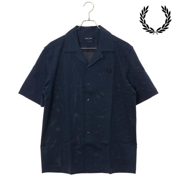 フレッドペリー FRED PERRY メンズ コンプレスメッシュ リベレカラーシャツ M1745-4...