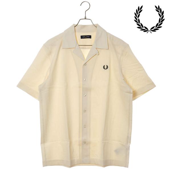 フレッドペリー FRED PERRY メンズ コンプレスメッシュ リベレカラーシャツ M1745-5...