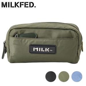 MILKFED.（ミルクフェド） MILKFED. Lシェープド レザーウォレット