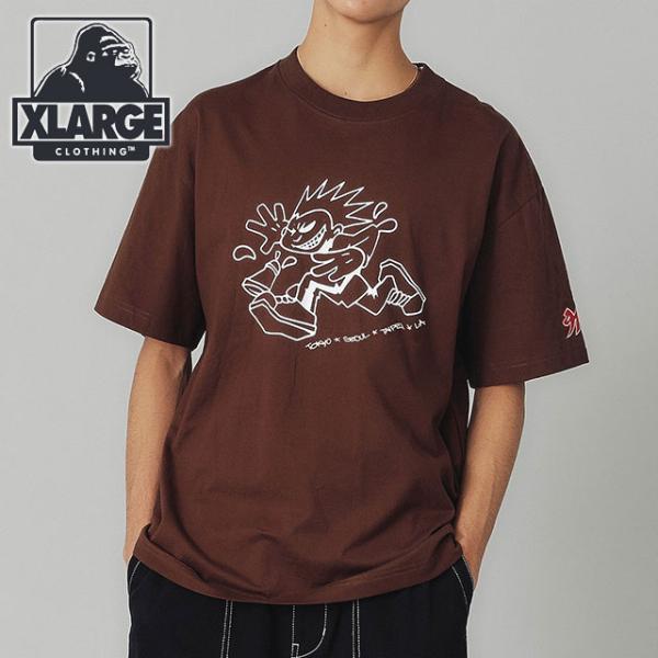 エクストララージ XLARGE メンズ グラフィティキッズ ショートスリーブティー 10124101...