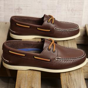 スペリートップサイダー SPERRY TOP-SIDER メンズ デッキシューズ エーオー ツーアイ ワイド 0195115 (W) SS24 A O 2-EYE (W) 靴 定番 CLASSIC-BROWN