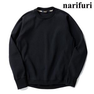 narifuri（ナリフリ） narifuri NFC ピグメントメッシュシャツ NF4059