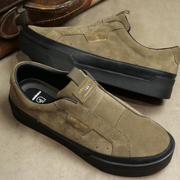 コンカラー シューズ conqueror shoes スニーカー バーゼルスウェード BS-01 F...
