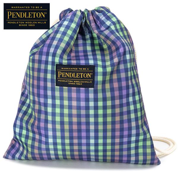 ペンドルトン PENDLETON ギンガム ショルダー ドローバッグ PDT-000-251026 ...