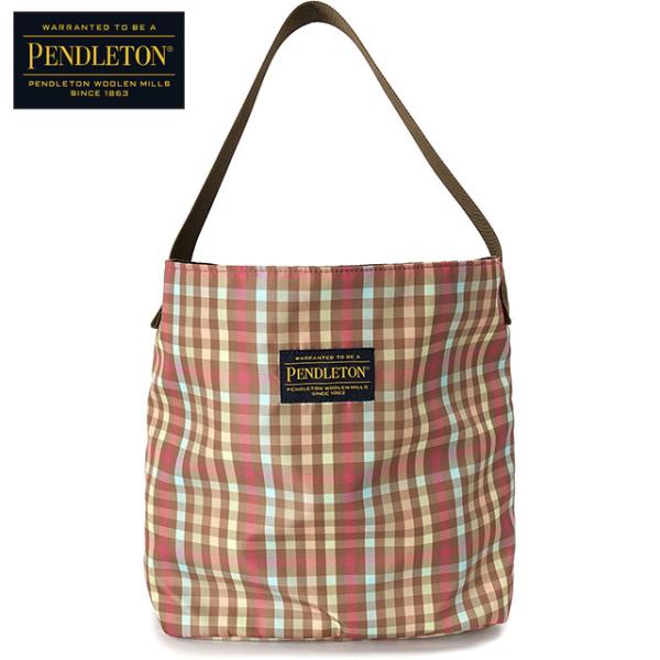 ペンドルトン PENDLETON ギンガム ワンハンドルバッグ PDT-000-251027 SS2...