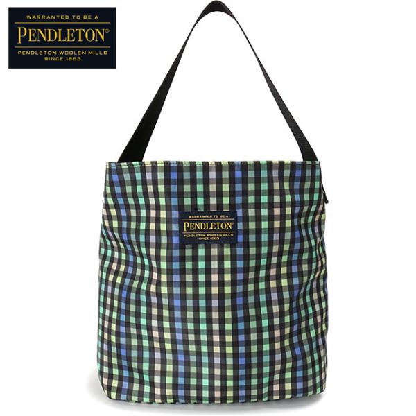 ペンドルトン PENDLETON ギンガム ワンハンドルバッグ PDT-000-251027 SS2...