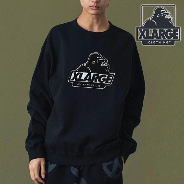エクストララージ XLARGE オールドOG クルーネックスウェットシャツ 101253012002...