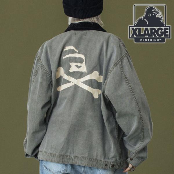 エクストララージ XLARGE スカル ワークジャケット 101253021007 FW25 SKU...