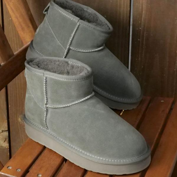 日本限定エミュ オーストラリア EMU Australia ムートンブーツ プラットフォーム マイク...