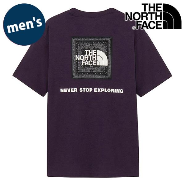 ザ・ノース・フェイス THE NORTH FACE Tシャツ メンズ ショートスリーブバンダナスクエ...