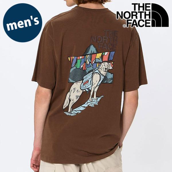 ザ・ノース・フェイス THE NORTH FACE ショートスリーブドッグスレッドグラフィックTシャ...