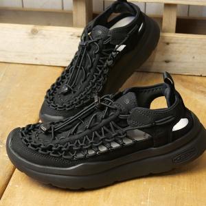 キーン KEEN スニーカーサンダル レディース ユニーク ダブルケー 1030269 SS26 タウン トラベル シューズ ブラック BLACK BLACK 正規取扱店