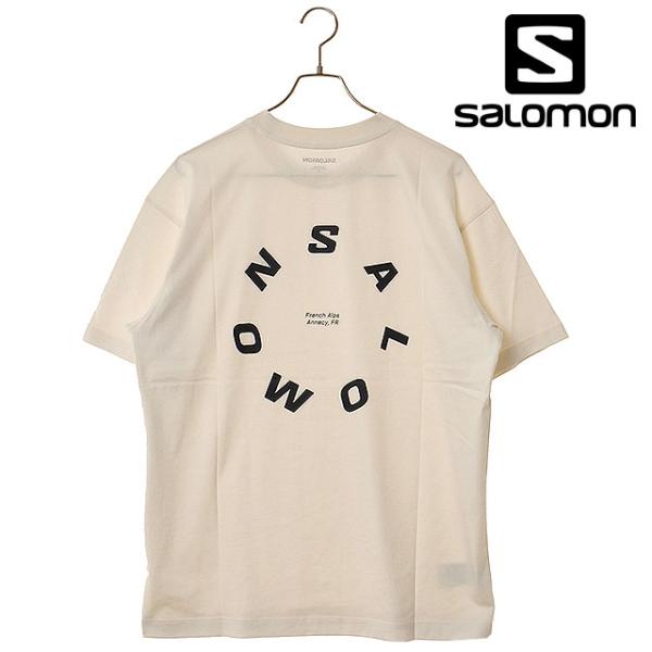 サロモン SALOMON Tシャツ メンズ ラウンドロゴ グラフィック LC2832500 SS26...