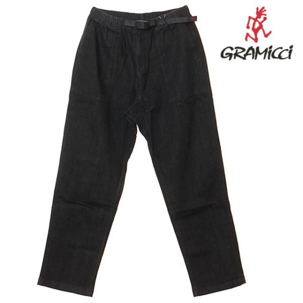 グラミチ GRAMICCI メンズ ストレッチ デニム ルーズ テーパード リッジ パンツ GUP6...