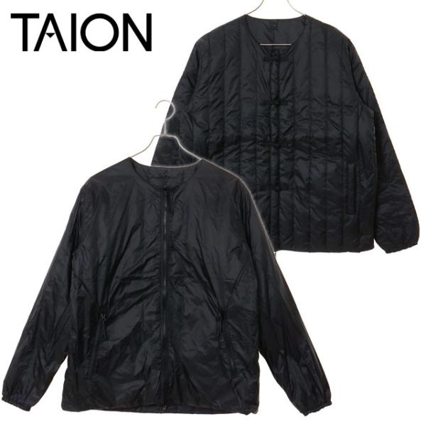 タイオン TAION リバーシブルチャイナボタンインナーダウンジャケット TAION-JK01JS ...