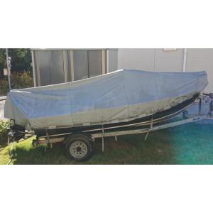 ラビオス 12ft専用アルミボートカバー AL-12GS(4スト)/ブラック ラビオス 12ft専用アルミボートカバー AL-12GS(4スト)/ブラック
