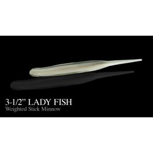 NORIES（ノリーズ） LADY FISH レディーフィッシュ 3-1/2” : センター