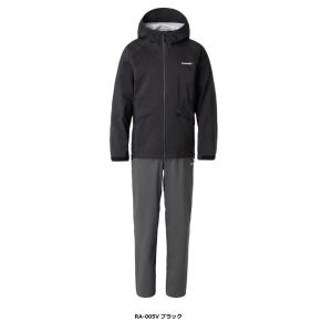 シマノ ベーシック フィッシングレインスーツ RA-005V ネイビー L