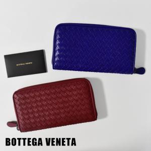 BOTTEGA VENETA イントレチャートラウンドジップ長財布 518389｜mishshop