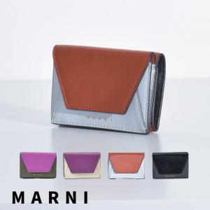 MARNI（マルニ） 財布 レディース 三つ折り財布 PRISMA TRIFOLD WALLET