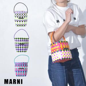 MARNI（マルニ） マルニマーケット エコバッグ A4 折り畳み 布 シルク
