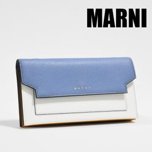 【アウトレット】マルニ 長財布  ショルダーバッグ ウォレットショルダー  本革 MARNI レディース PFMOT08U｜mishshop