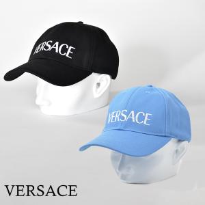 【新品未使用】VERSACE ヴェルサーチ ベースボール キャップ サイズ60 VERSACE ヴェルサーチ EMBROIDERY LOGO 刺しゅうロゴ ベースボール
