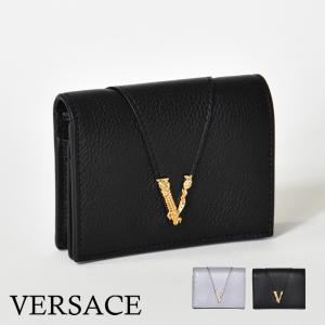VERSACE ヴェルサーチ 財布 メデューサ ビギー 本革 小銭入れ VERSACE ヴェルサーチ 財布 メデューサ ビギー 本革 小銭入れ