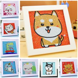 ダイヤモンドアート オーロラビーズ ダイヤモンド刺繍 フレーム付き