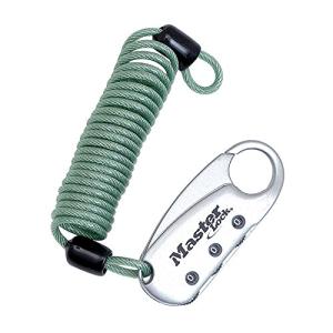 Master Lock (マスターロック) ダイヤル式コイルケーブルロック