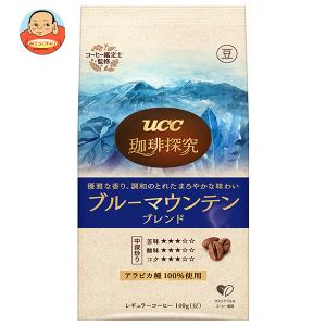 UCC 珈琲探究 炒り豆 ブルーマウンテンブレンド 140g袋×12(6×2)袋入｜ 送料別