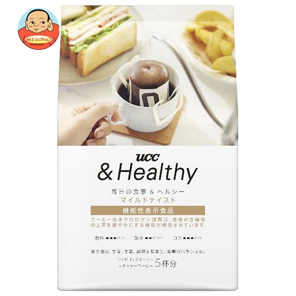 UCC &amp;Healthy マイルドテイスト ワンドリップコーヒー (12g×5P)×12(6×2)箱...