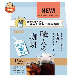 UCC 職人の珈琲 コーヒーバッグ 水淹れアイスコーヒー 12P×12袋入｜ 送料別