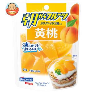 はごろもフーズ 朝からフルーツ 黄桃 95gパウチ×6袋入｜ 送料別｜味園サポート ヤフー店