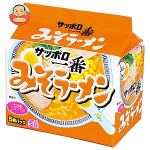 サッポロ一番 サッポロ一番 みそラーメン 5食×6個×1ケース(計30食