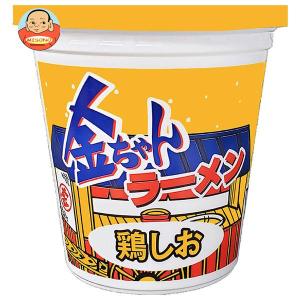 徳島製粉 金ちゃんラーメンカップ 鶏しお 73g×12個入｜misono-support