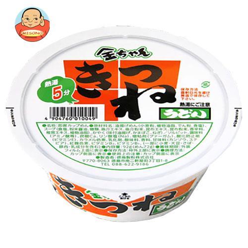 [爆買 母の日] 徳島製粉 金ちゃん きつねうどん 92g×12個入｜ 送料別