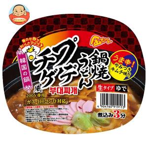 徳島製粉 金ちゃん鍋焼うどん プデチゲ風 216g×12個入
