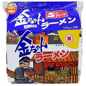 金ちゃん袋ページ 徳島製粉 (1箱30食)金ちゃんラーメン5食パック（103g×5）x6袋