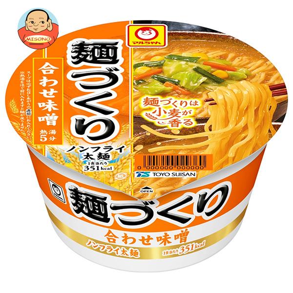 東洋水産 マルちゃん 麺づくり 合わせ味噌 104g×12個入｜ 送料別