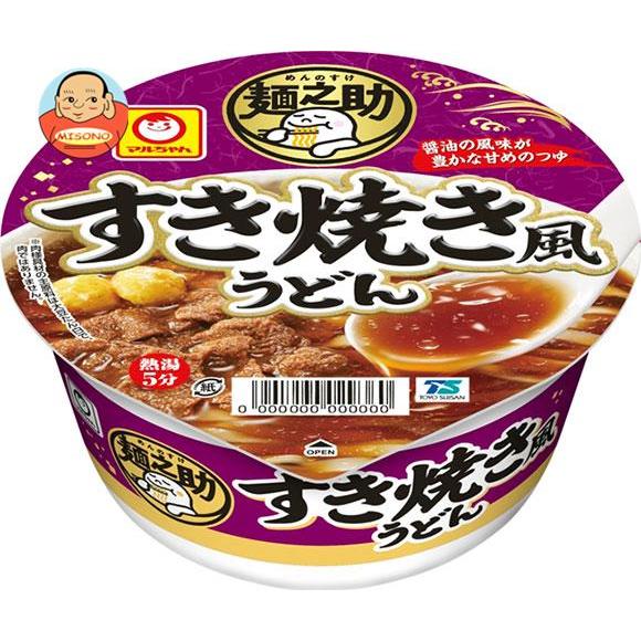 東洋水産 麺之助 すき焼き風うどん 80g×12個入｜ 送料別