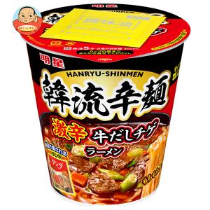 明星食品 韓流辛麺 激辛牛だしチゲラーメン 97g×12個入｜ 送料別