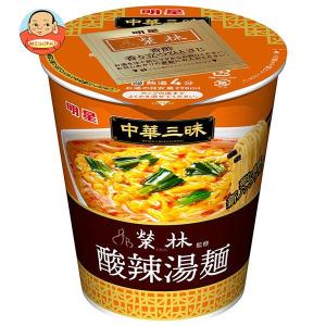 明星食品 中華三昧タテ型 榮林 酸辣湯麺(スーラータンメン) 64g×12個入｜味園サポート ヤフー店