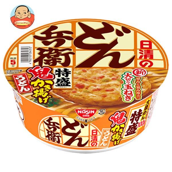 日清食品 日清のどん兵衛 特盛かき揚げ天ぷらうどん 138g×12個入