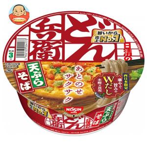 日清食品 日清のどん兵衛 天ぷらそば[西] 100g×12個入｜misono-support