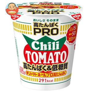 日清食品 カップヌードルPRO 高たんぱく&低糖質 チリトマトヌードル 79g×12個入