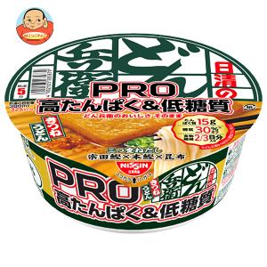 日清食品 日清のどん兵衛PRO 高たんぱく&低糖質 きつねうどん 88g×12個入｜味園サポート ヤフー店