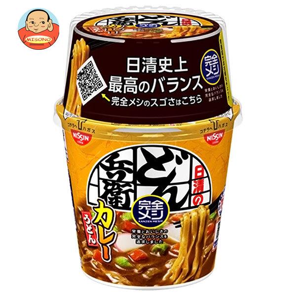 日清食品 完全メシ 日清のどん兵衛 カレーうどん 112g×6個入｜ 送料別