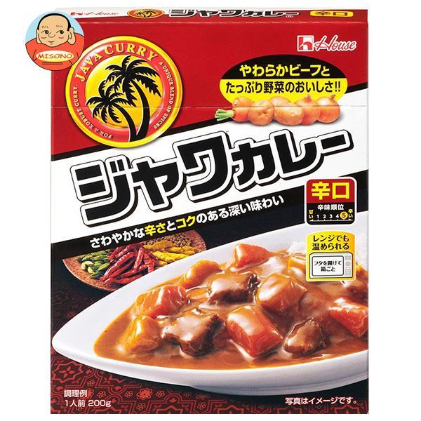 ハウス食品 レトルトジャワカレー 辛口 200g×30個入